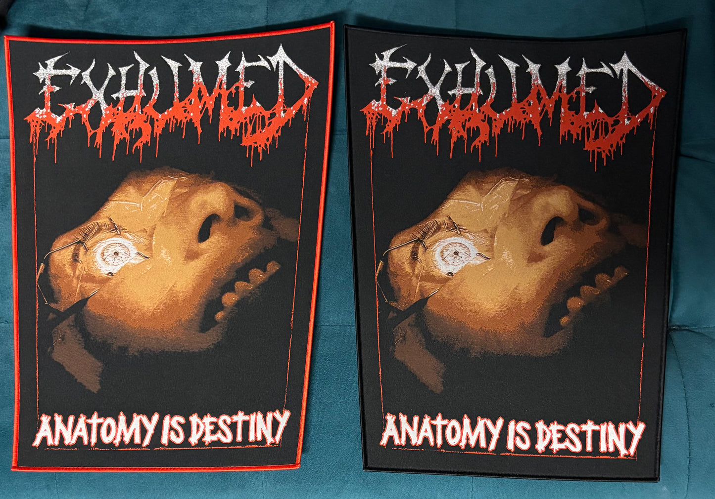 EXHUMED Anatomy is Destiny Back Patch