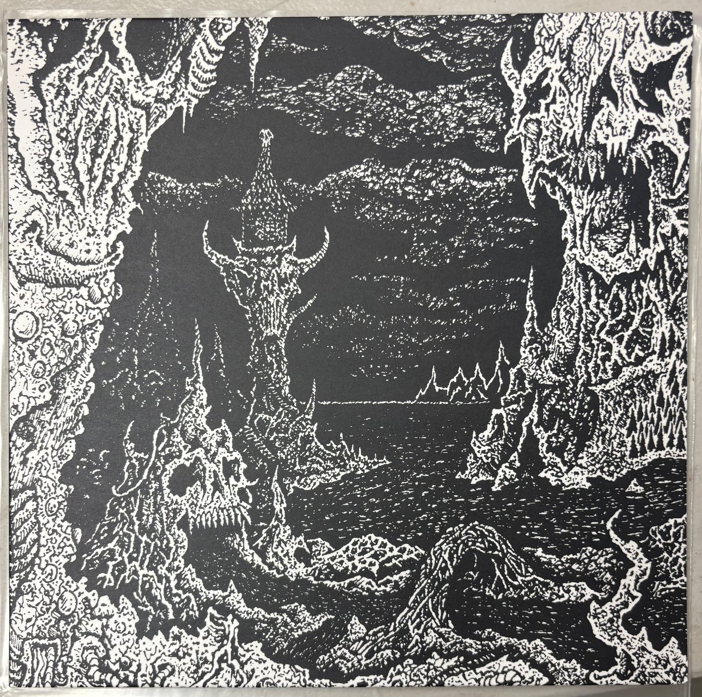 EXHUMED / GATECREEPER Split 10" Clear vinyl