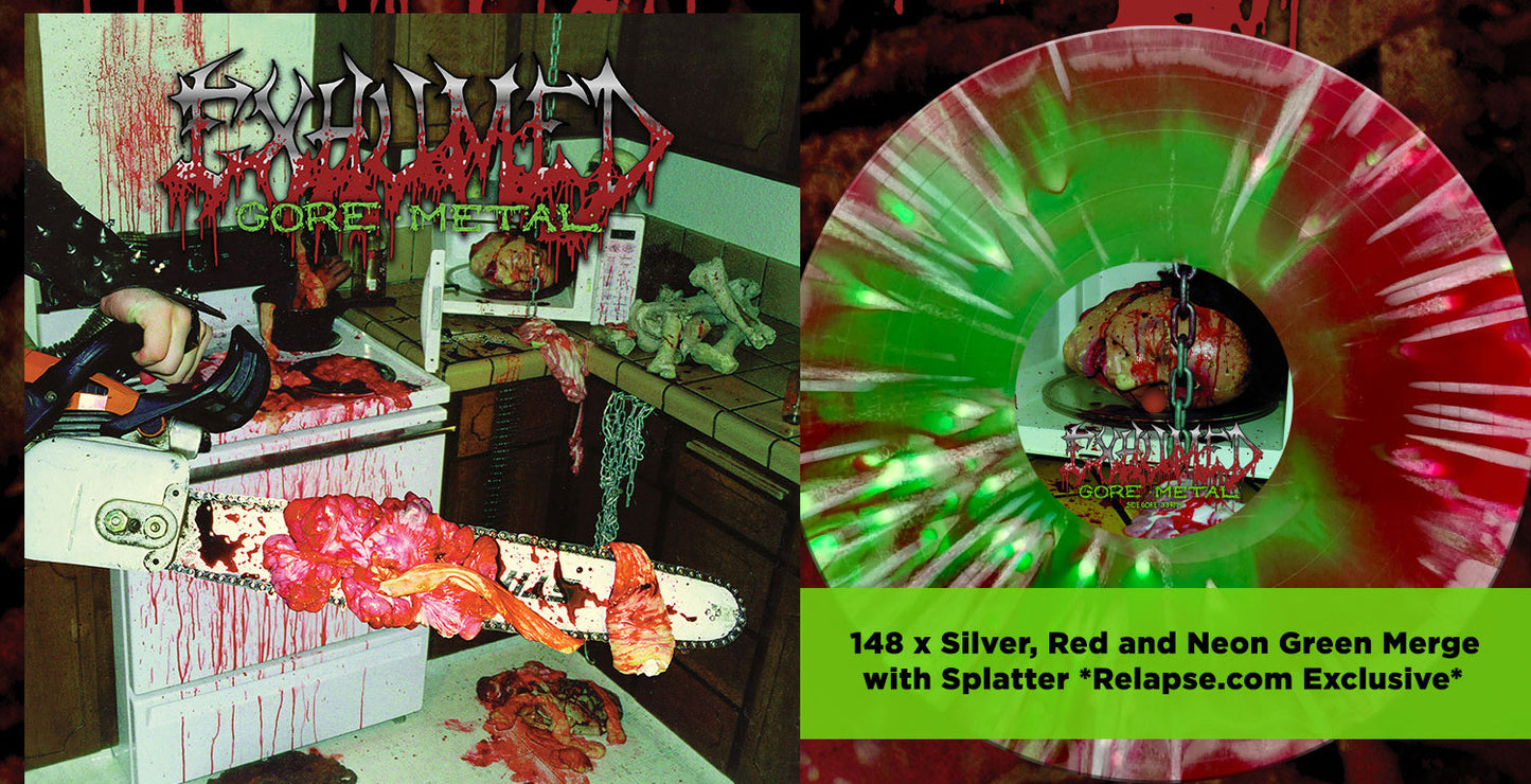 EXHUMED "Gore Metal" 25th anniversary LP