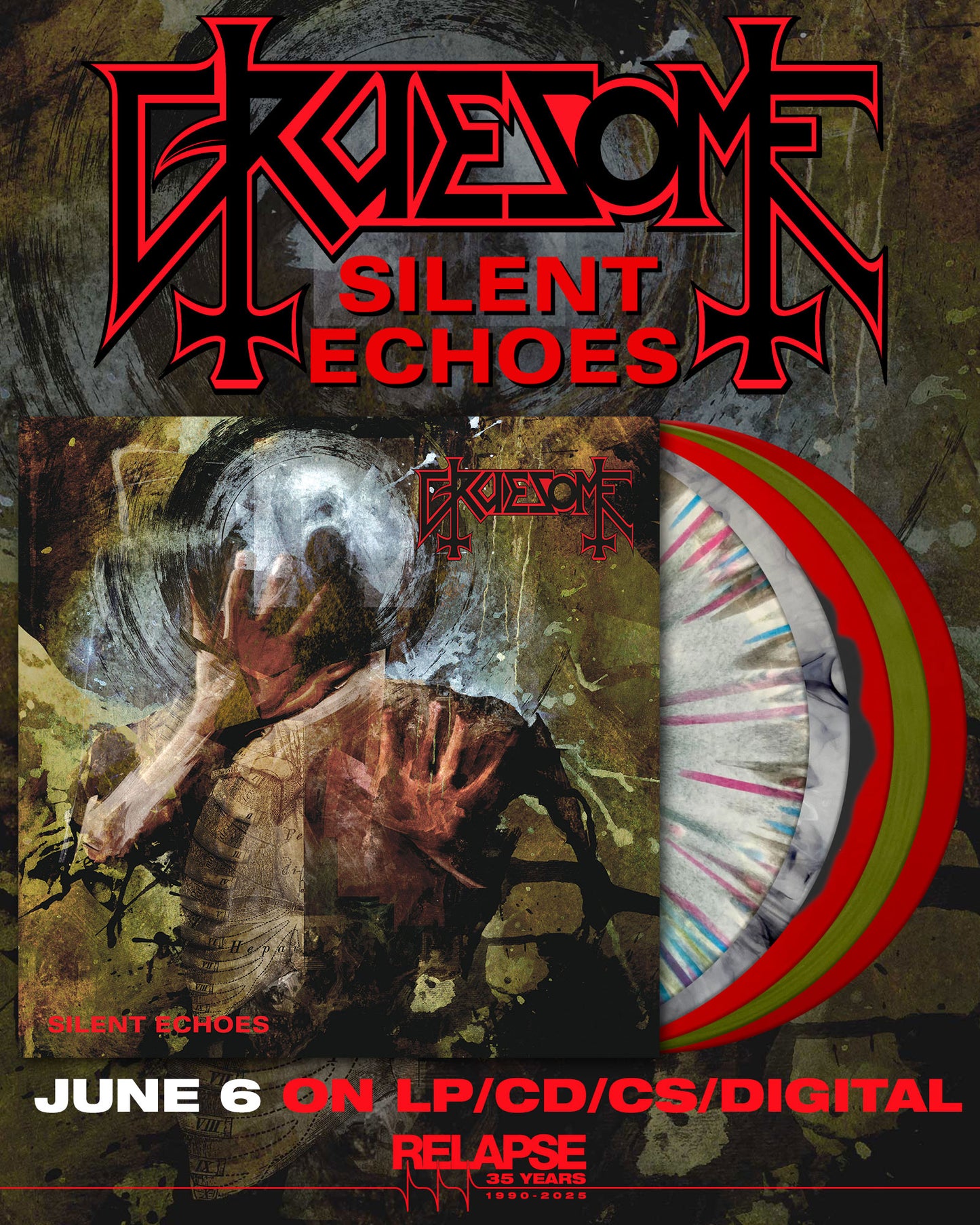 GRUESOME "Silent Echoes" LP