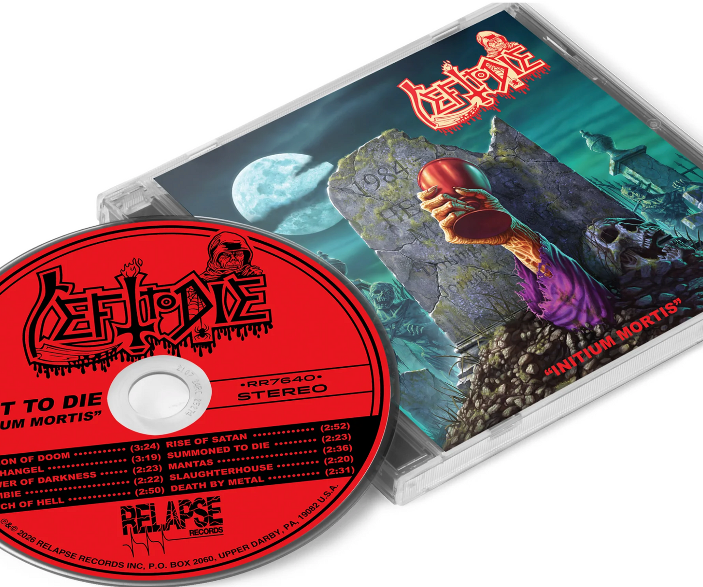 LEFT TO DIE "Initium Mortis" CD