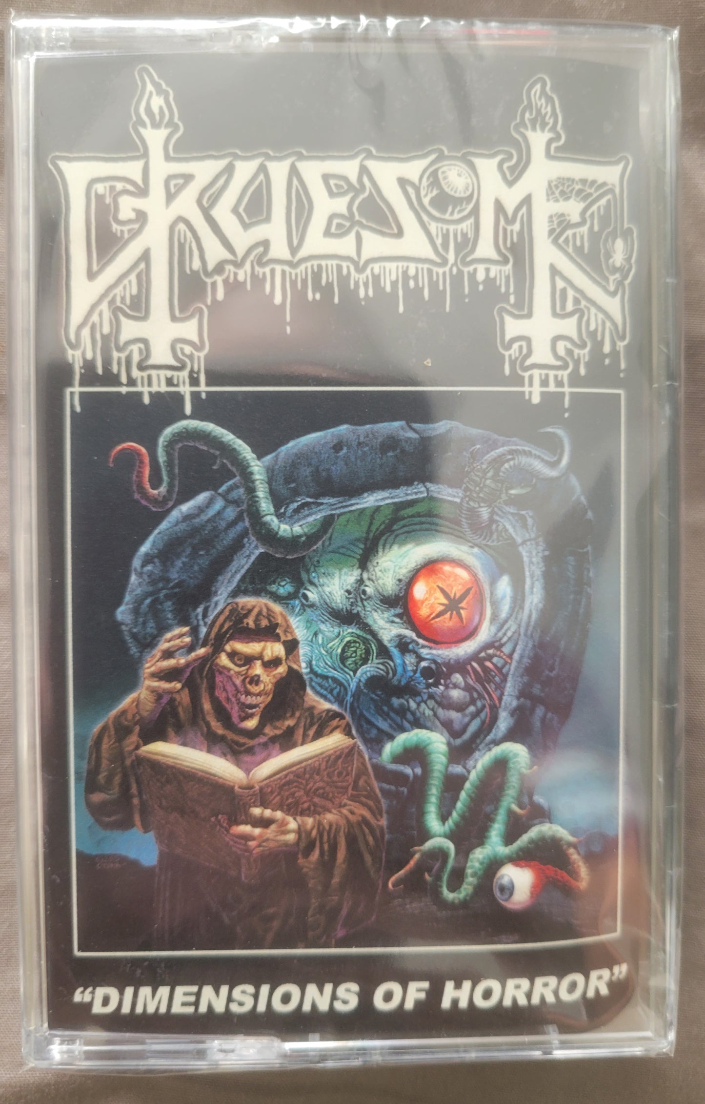 GRUESOME "Dimensions of Horror" cassette