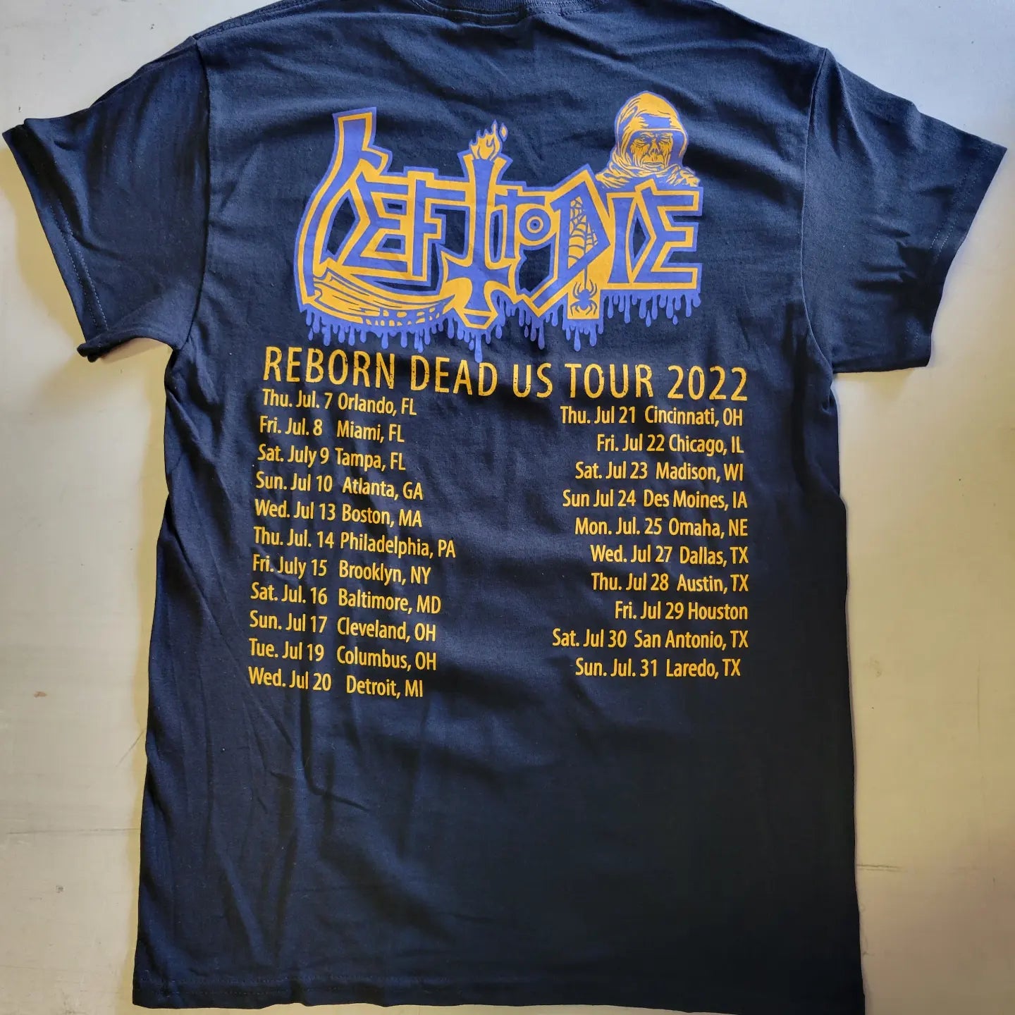 LEFT TO DIE "Reborn Dead" Tour TS