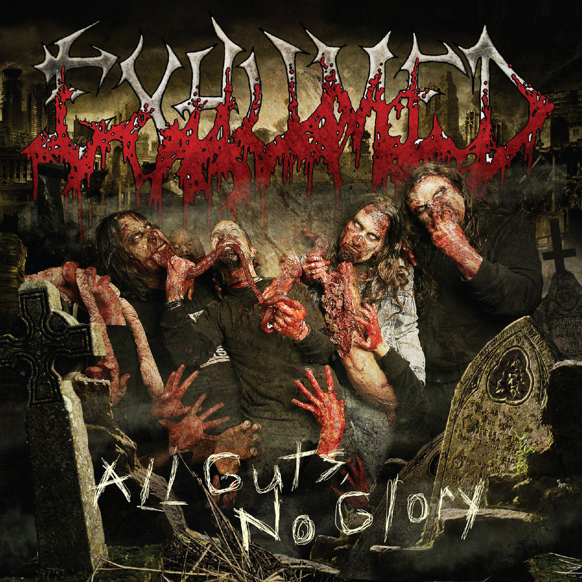 EXHUMED "All Guts, No Glory" LP