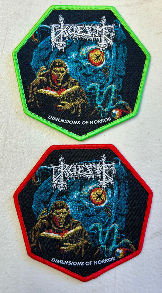 GRUESOME "Dimensions of Horror" Patch