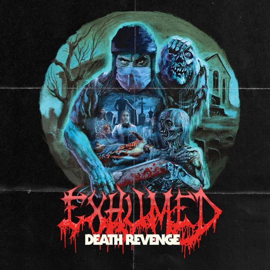 EXHUMED "Death Revenge" Clear 12" vinyl LP