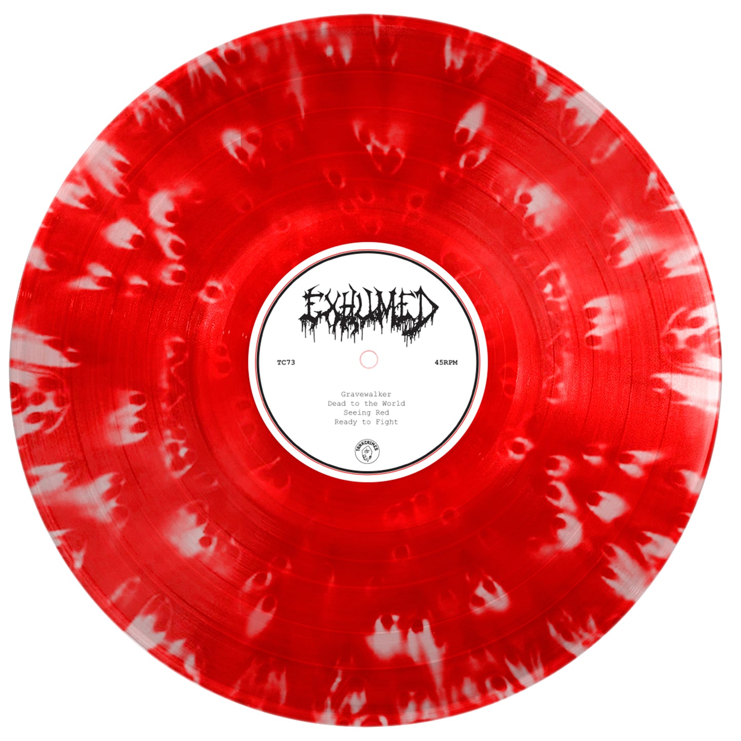 EXHUMED / IRON REAGAN Split 12" LP on "blood cloud" vinyl PRE-ORDER ships May 10th!