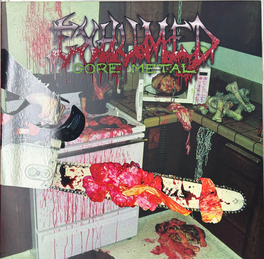 EXHUMED "Gore Metal" 25th anniversary LP Clear Vinyl
