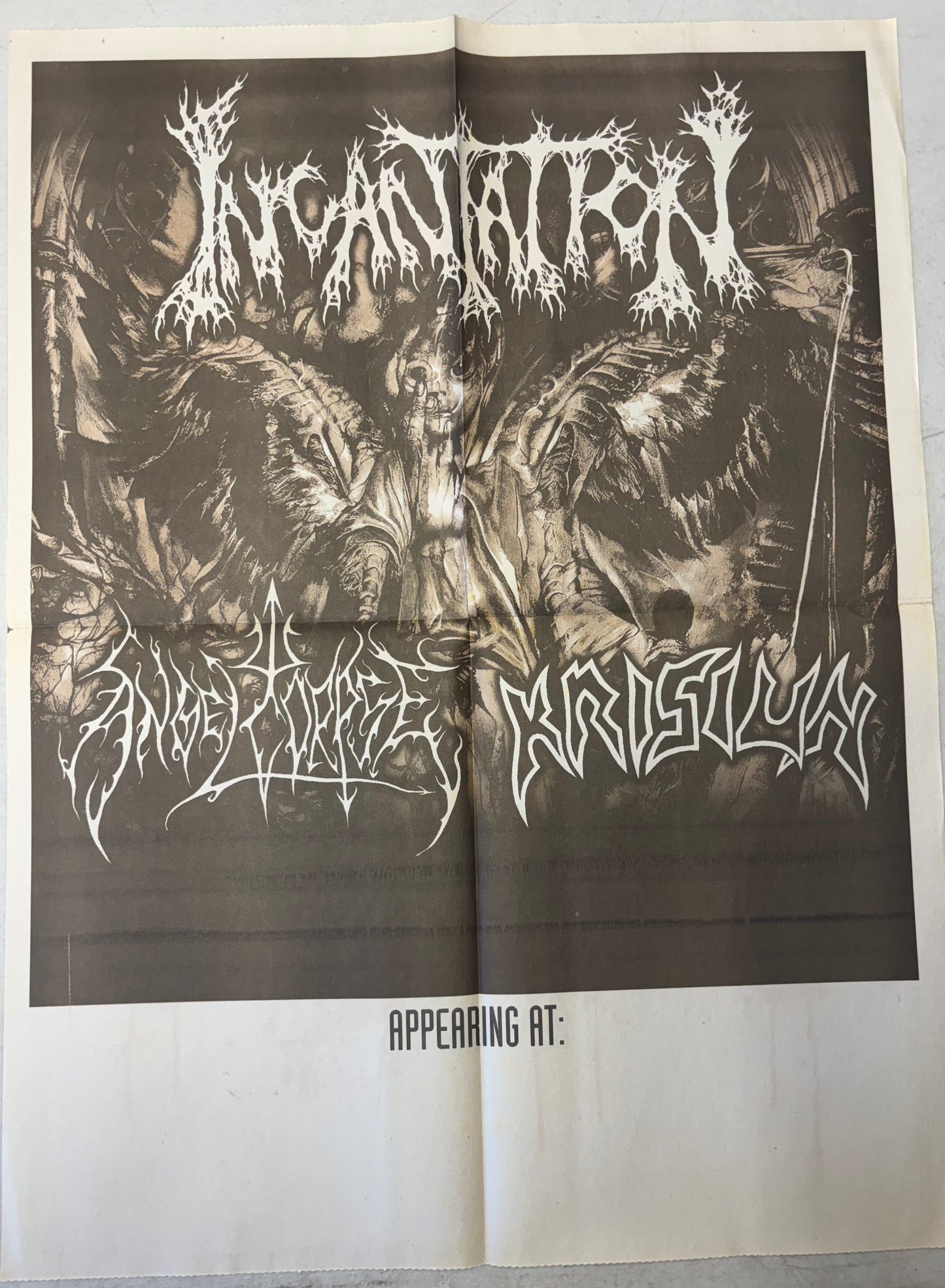EXHUMED "Gore Metal" 16x22" newsprint poster