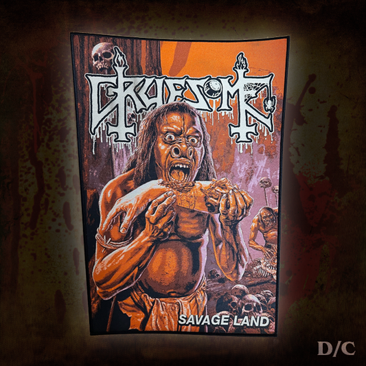 GRUESOME "Savage Land" back patch