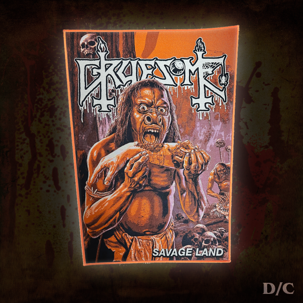 GRUESOME "Savage Land" back patch
