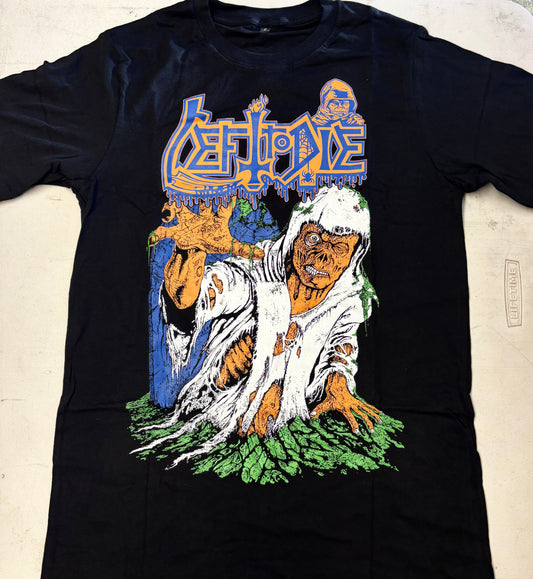 LEFT TO DIE "Cyclone Albert" Australian tour shirt (EXTREMELY LIMITED)