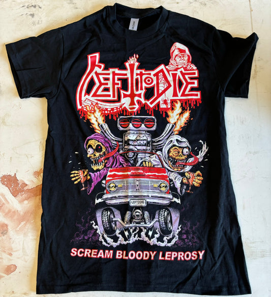 LEFT TO DIE "Scream Ratfinking Leprosy" T-Shirt