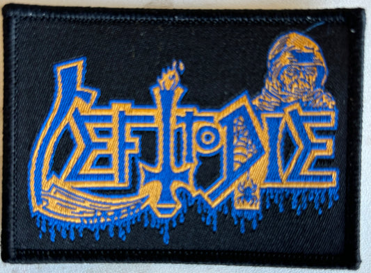 LEFT TO DIE Embroidered logo patch