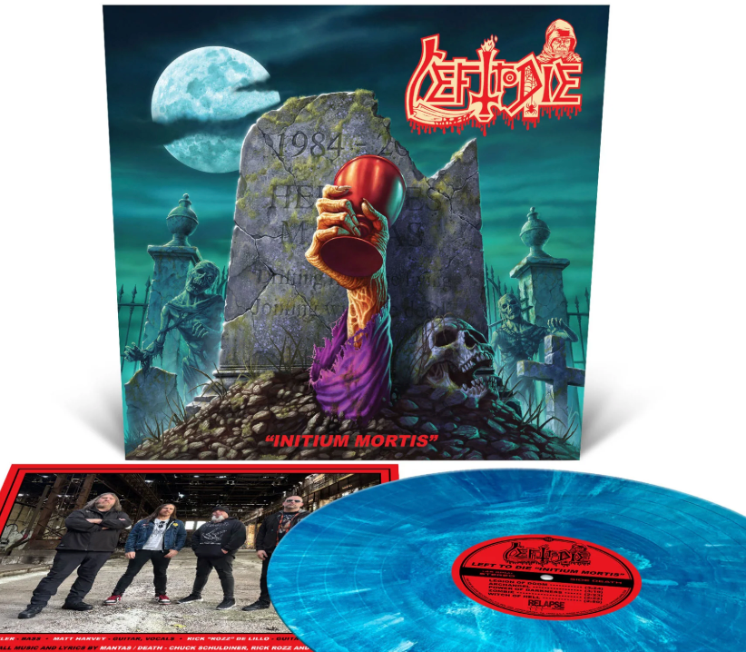 LEFT TO DIE "Initium Mortis" LP - Out July 17