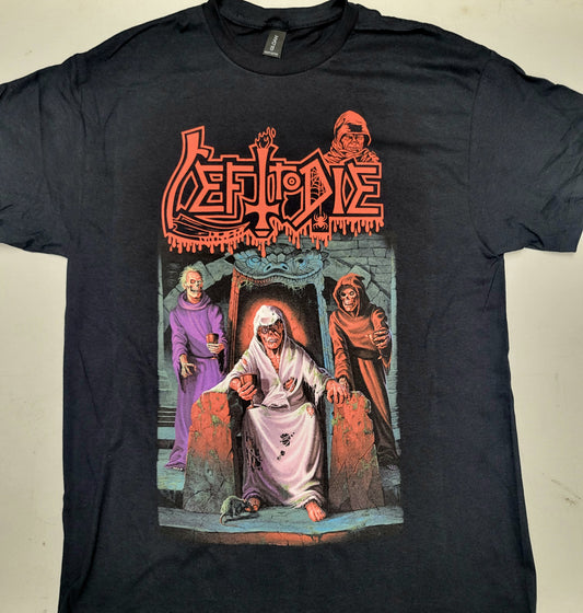 LEFT TO DIE "Scream Bloody Leprosy" T-Shirt (NOW SHIPPING)