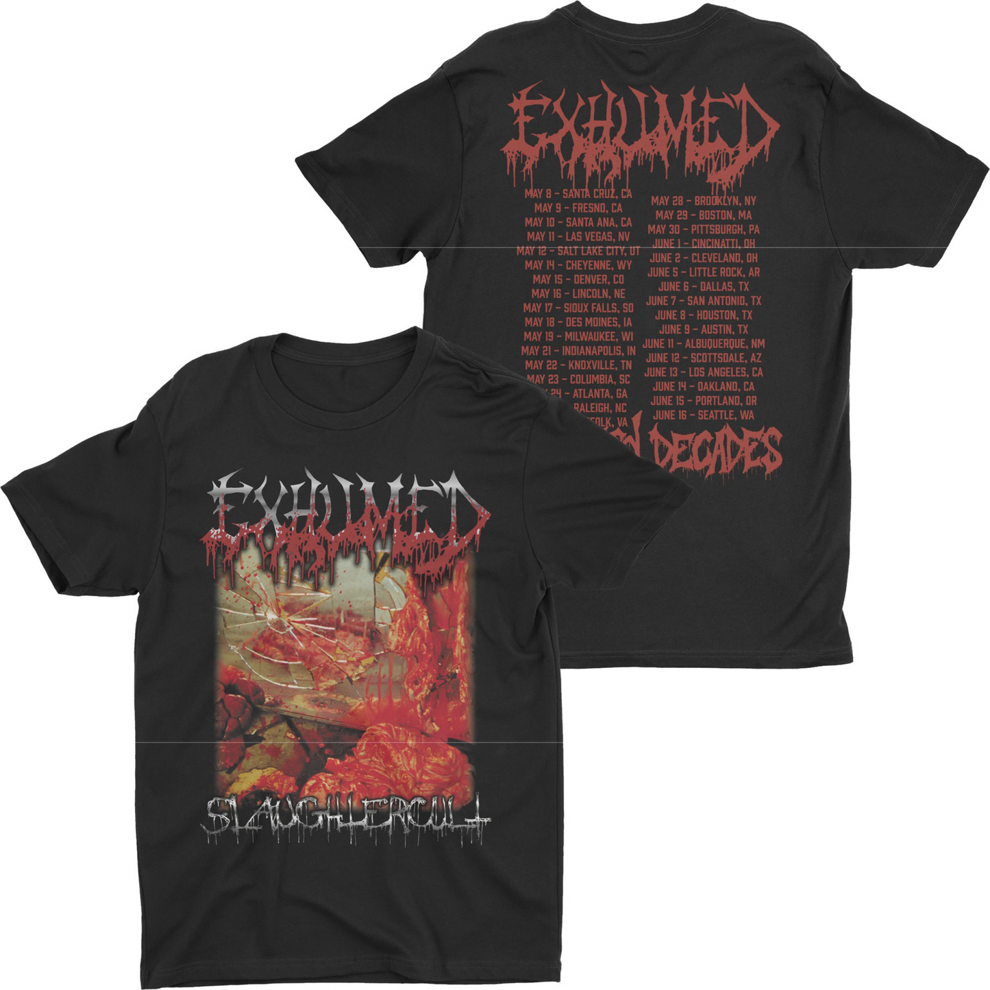 EXHUMED "Slaughtercult" TS