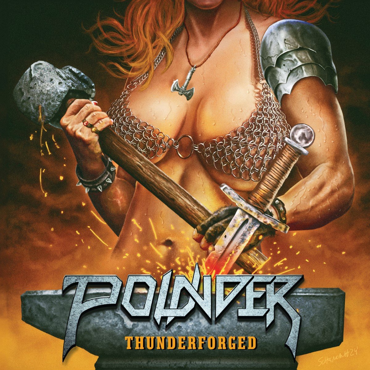 POUNDER "Thunderforged" CD OUT NOW!!