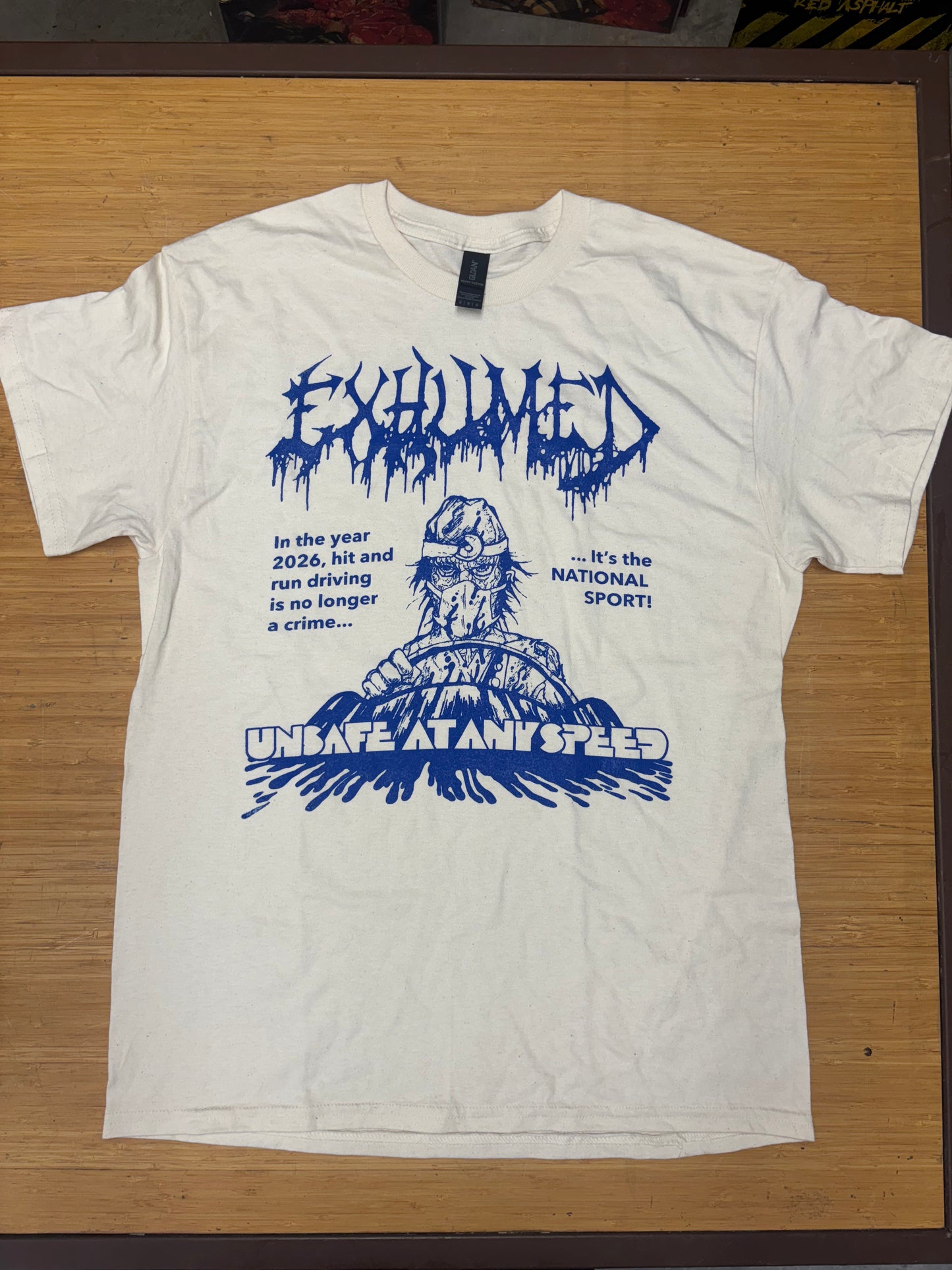 EXHUMED "Unsafe at any Speed" TS