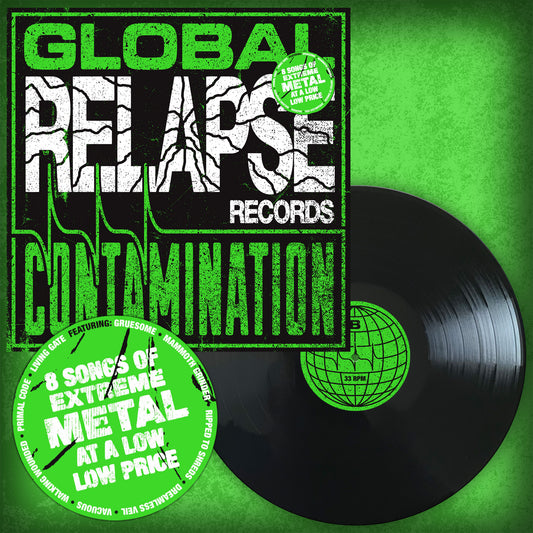 Relapse Contamination LP Sampler - Just $6.66 or FREE with the purchase of any 2 LPs!!