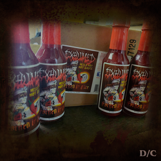 EXHUMED "Forged in Fire" Hot Sauce