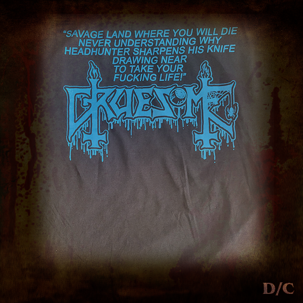GRUESOME "Power Through Death Metal" Longsleeve shirt