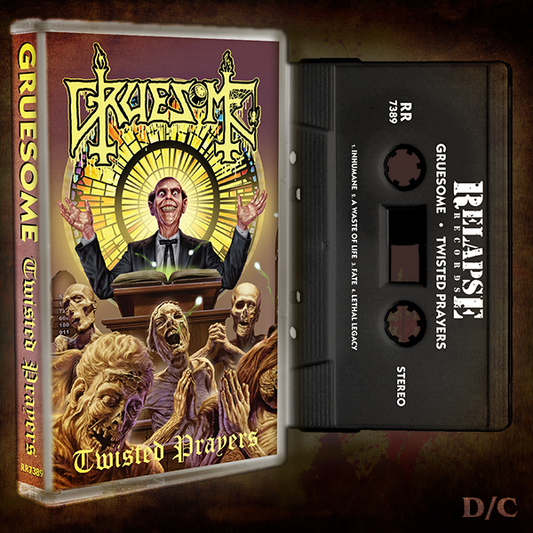 GRUESOME "Twisted Prayers" cassette
