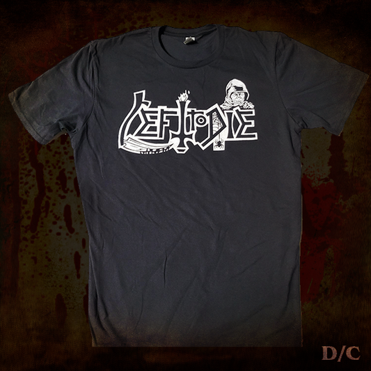 LEFT TO DIE one-color variant logo T-Shirt