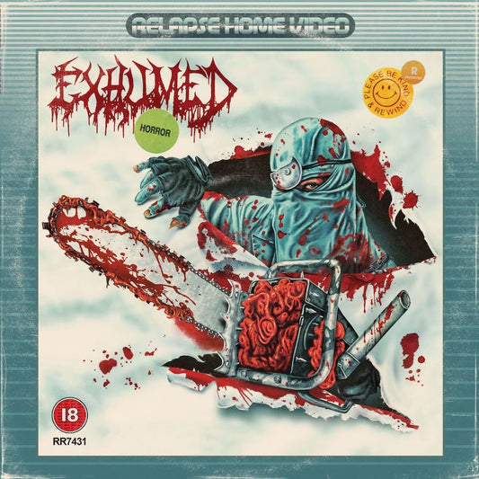 EXHUMED "Horror" 12" vinyl CLEAR