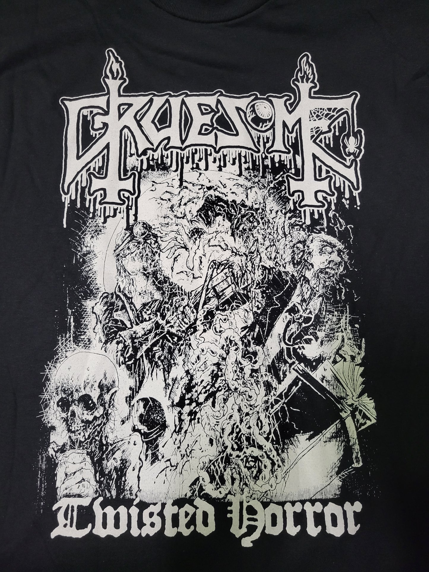 GRUESOME "Twisted Horror" US Tour shirt