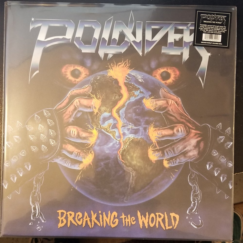 POUNDER "Breaking the World" Black Vinyl