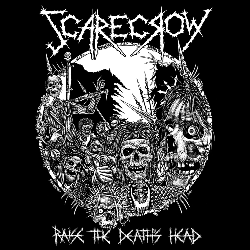 SCARECROW "Raise the Death's Head" 10" vinyl