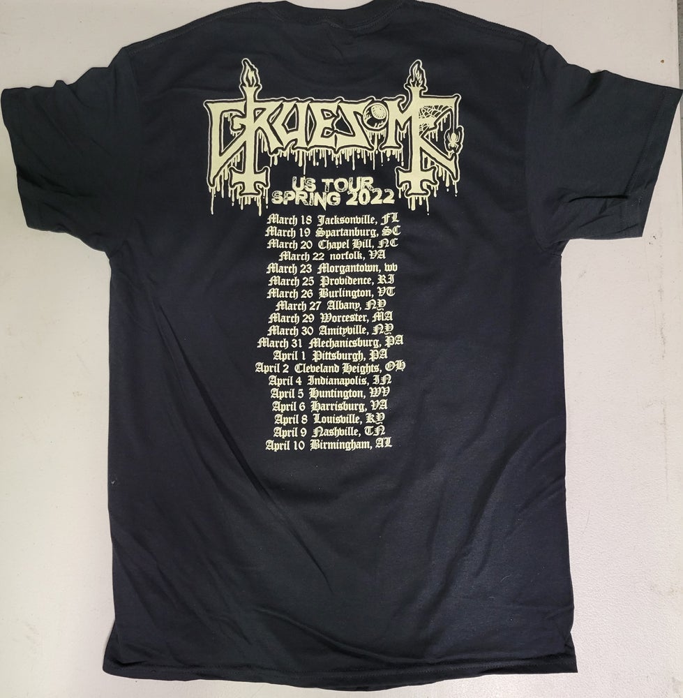 GRUESOME "Twisted Horror" US Tour shirt